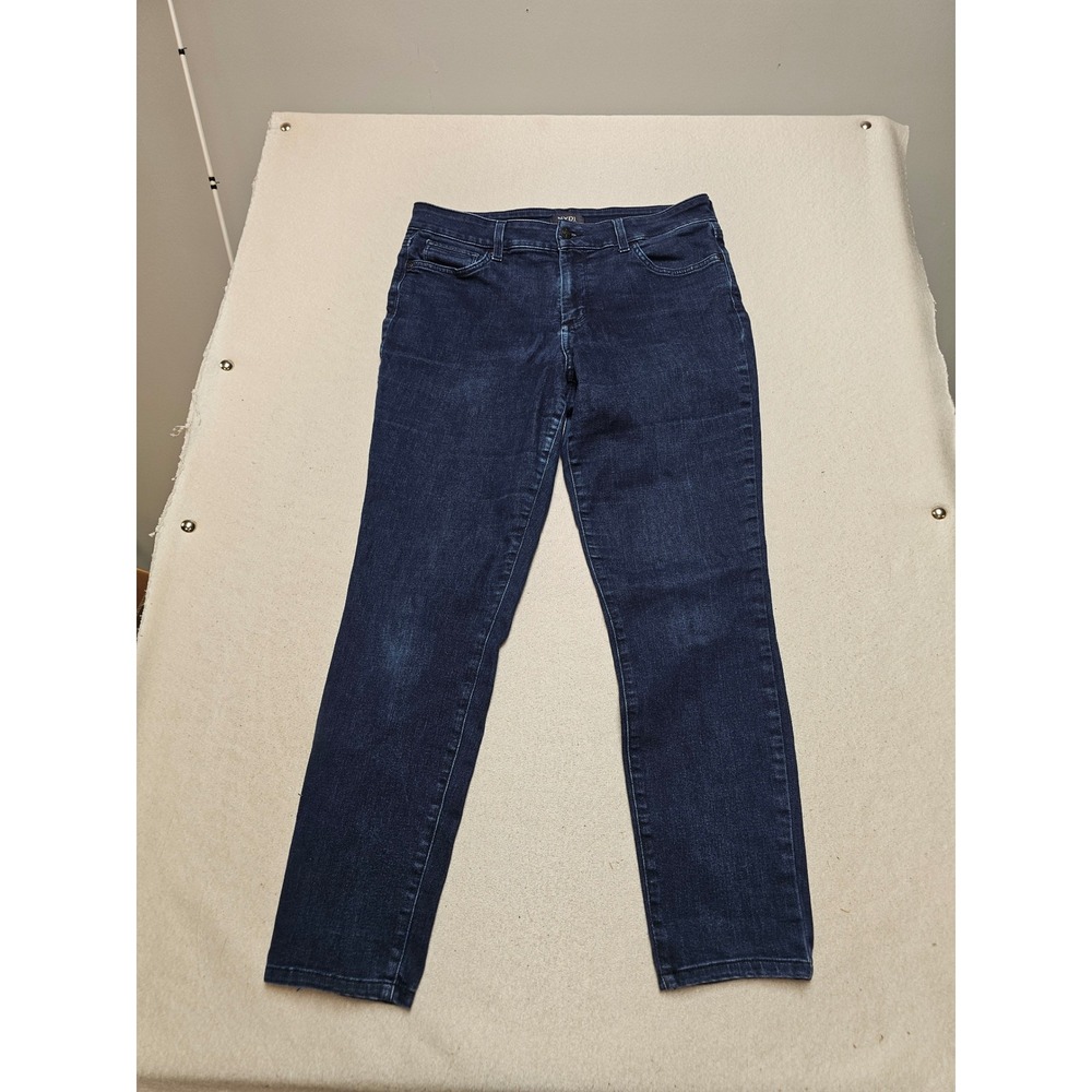 NYDJ Ami Skinny Legging Jeans Dark Wash Lift Tuck Technology Size 12